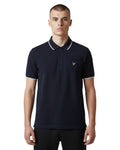 Lyle & Scott Tipped Polo Shirt | Navy