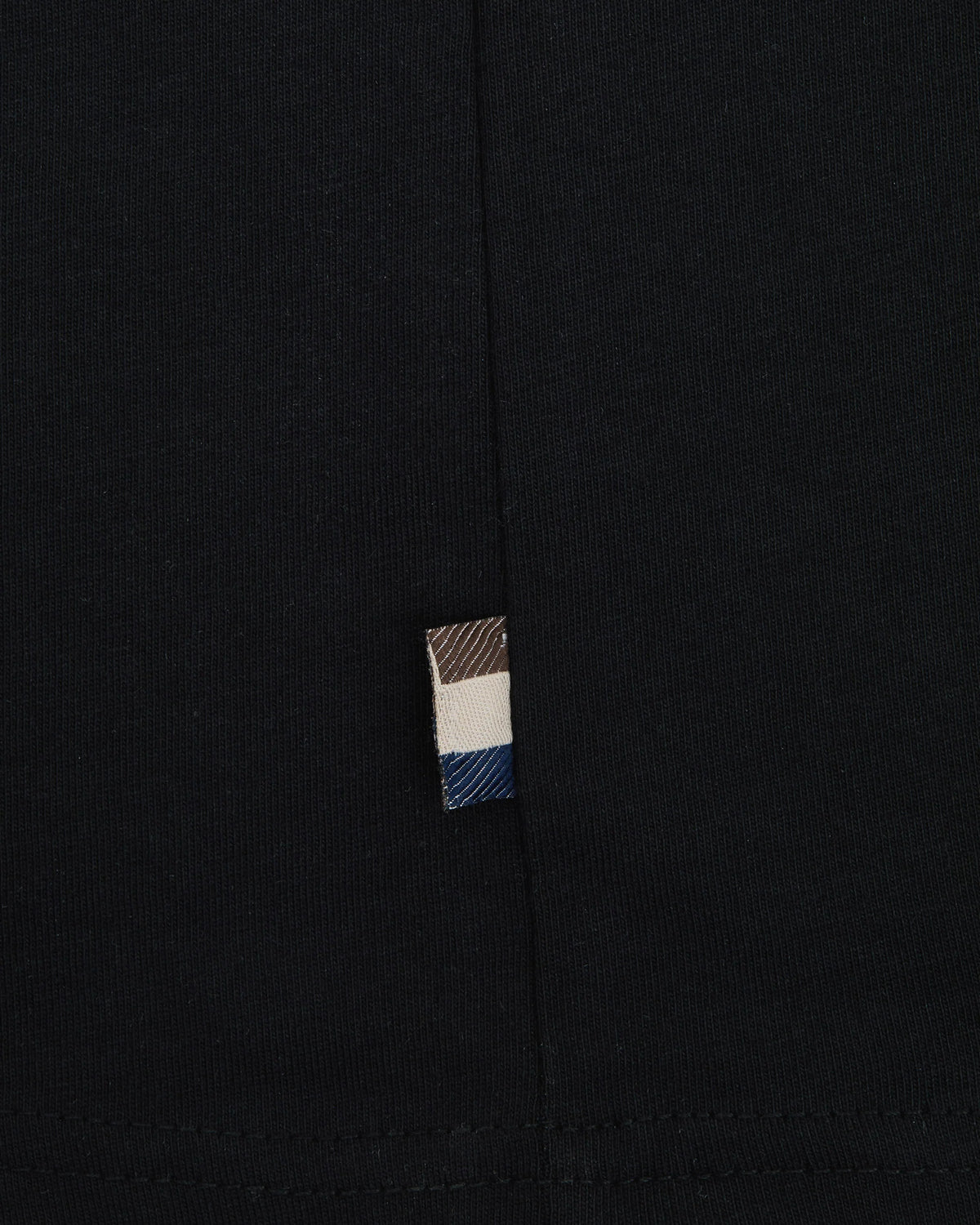 Aquascutum Active Big Logo T-Shirt | Schwarz