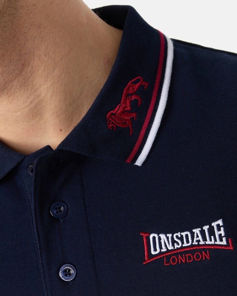 Lonsdale London Lion Poloshirt | Navy