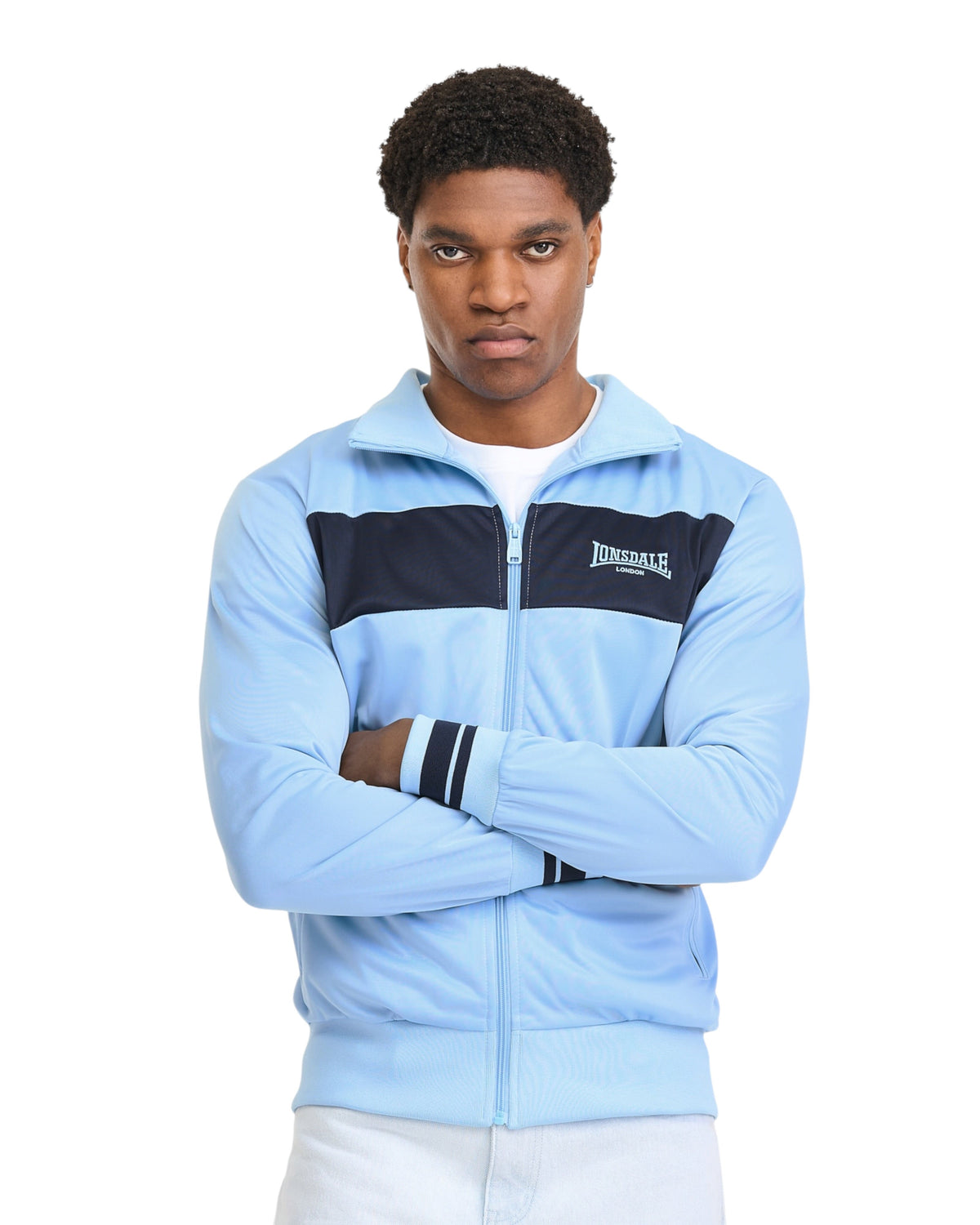 Lonsdale London Meols Trainingsjacke | Hellblau