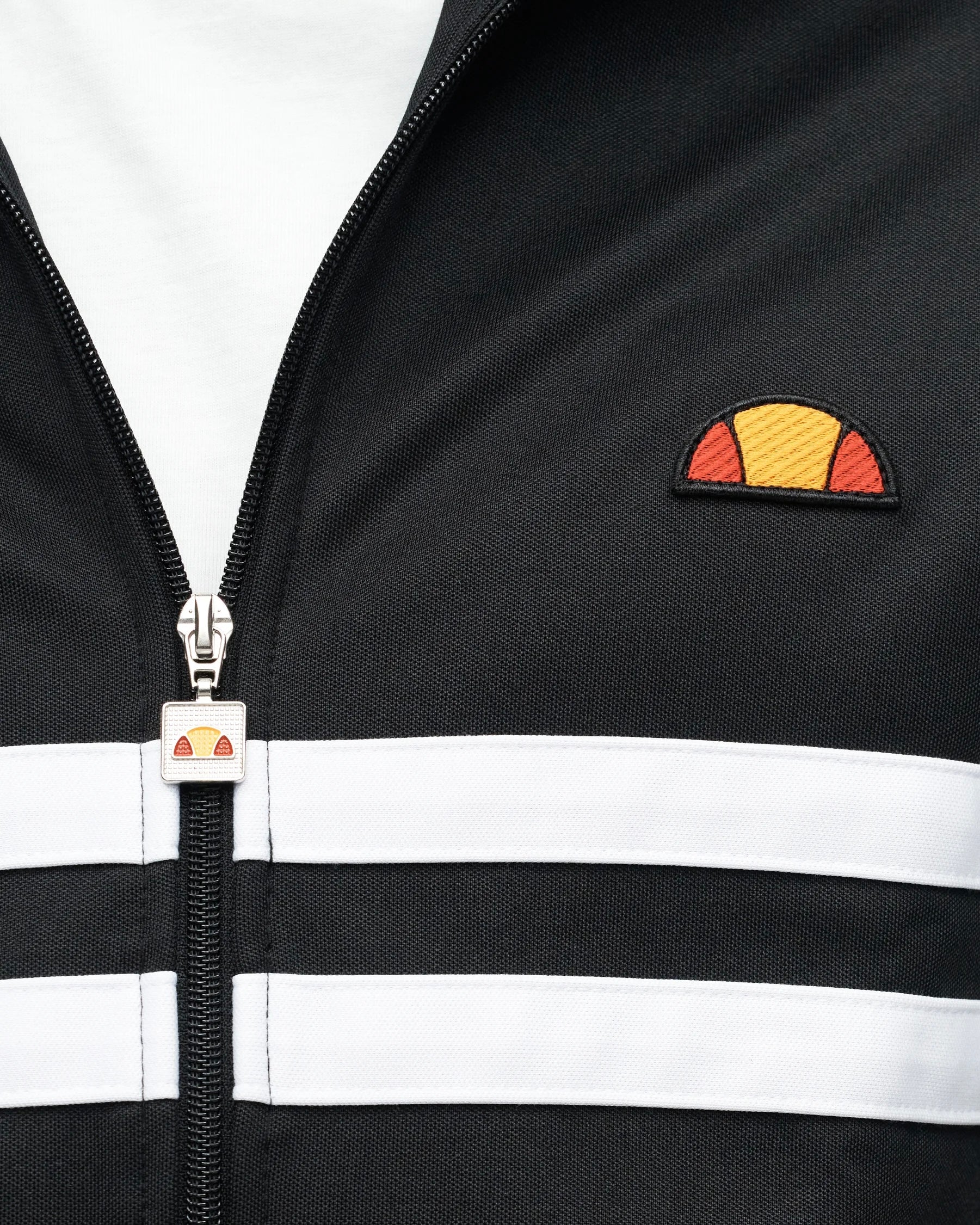 Ellesse Rimini Trainingsjacke | Schwarz / Weiß