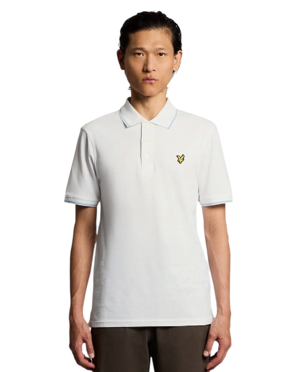 Lyle & Scott Tipped Polo | Weiß