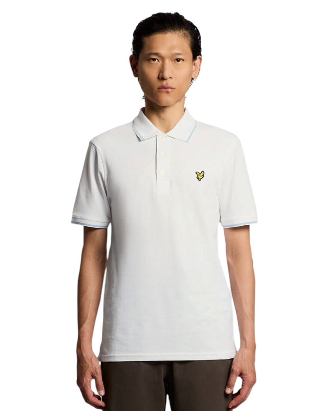 Lyle & Scott Tipped Polo | Weiß