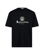 Aquascutum Active Big Logo T-Shirt | Schwarz