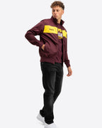 Lonsdale London Alnwick Trainingsjacke | Rot / Gelb