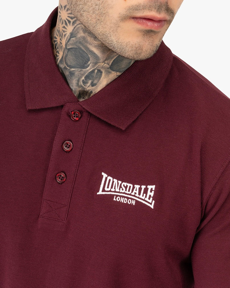 Lonsdale London Lingholme Polo | Rot