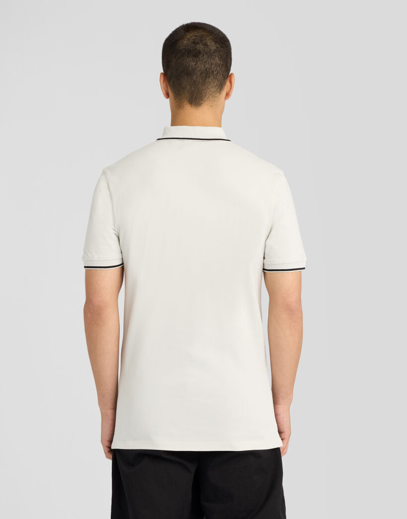 Lyle & Scott Tipped Polo Shirt | Grau/Schwarz