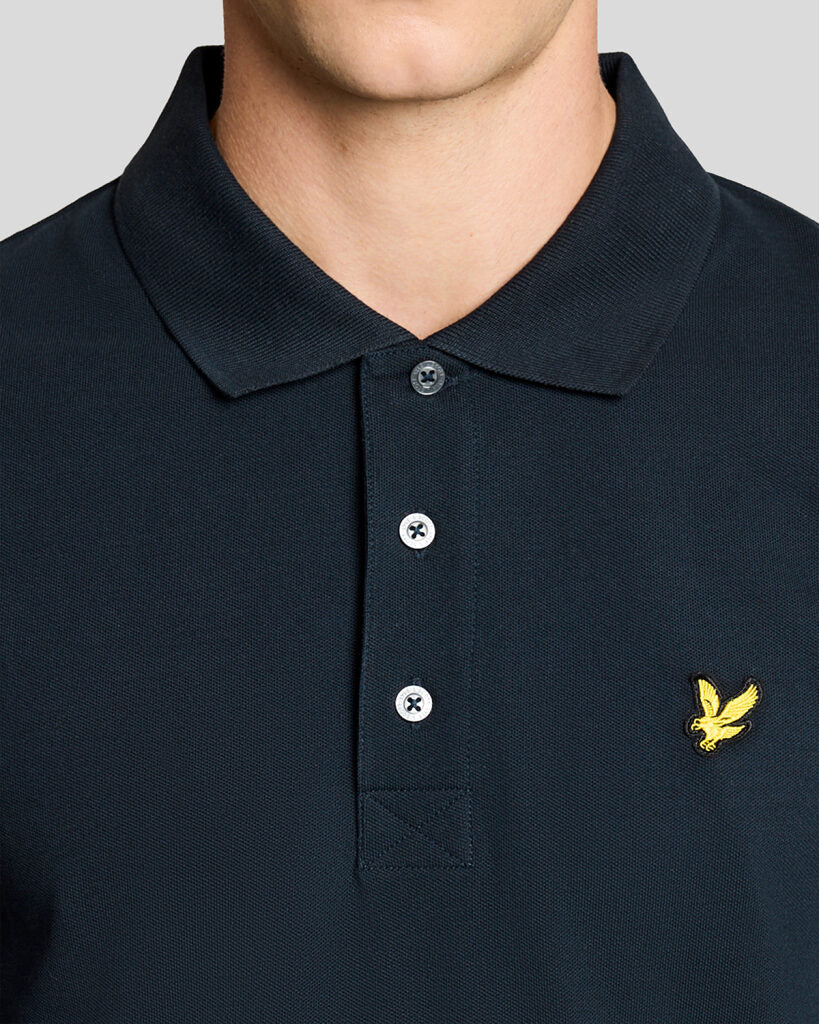 Lyle & Scott Tipped Polo Shirt | Navy