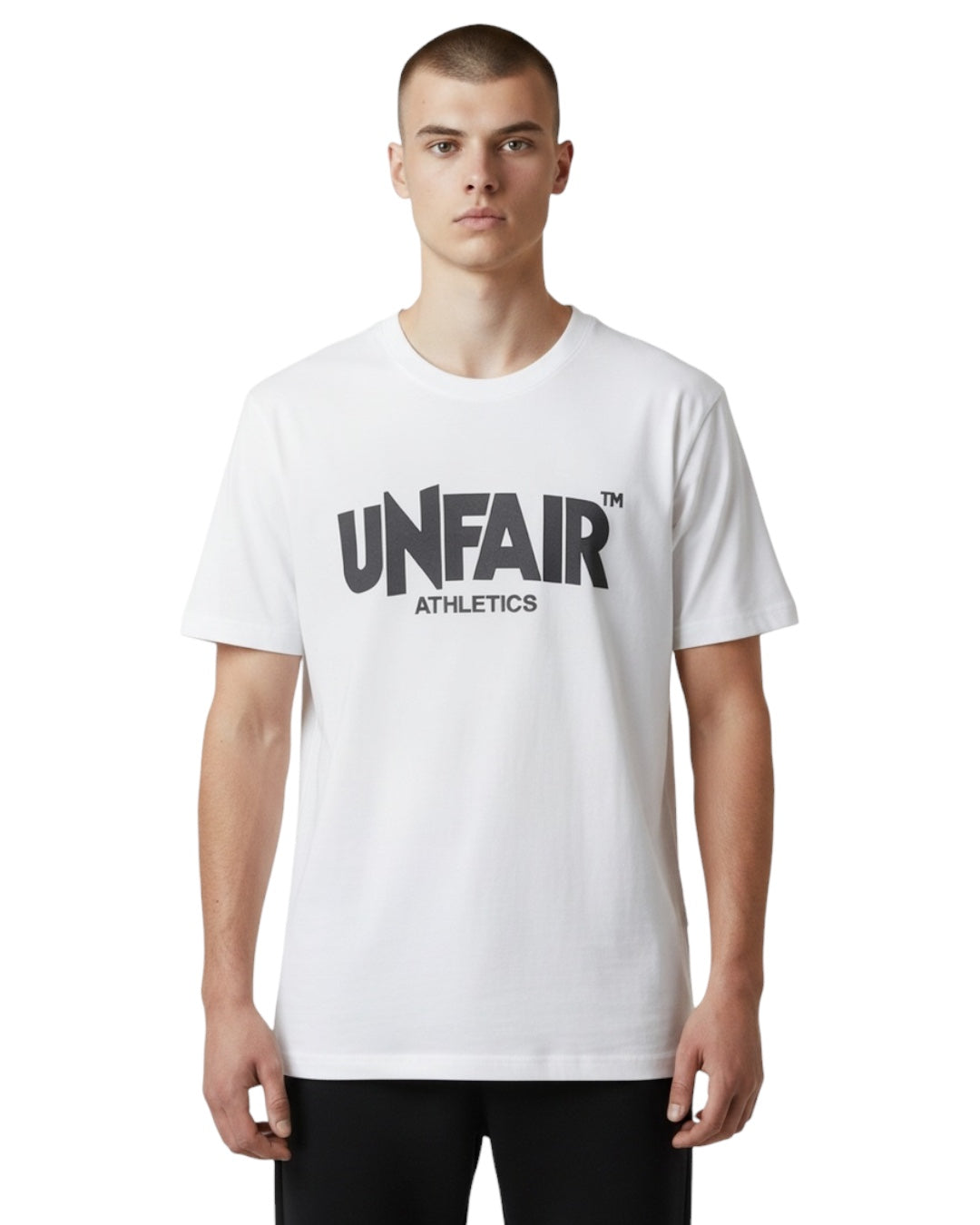 Unfair Athletics Classic Label T-Shirt | Weiß