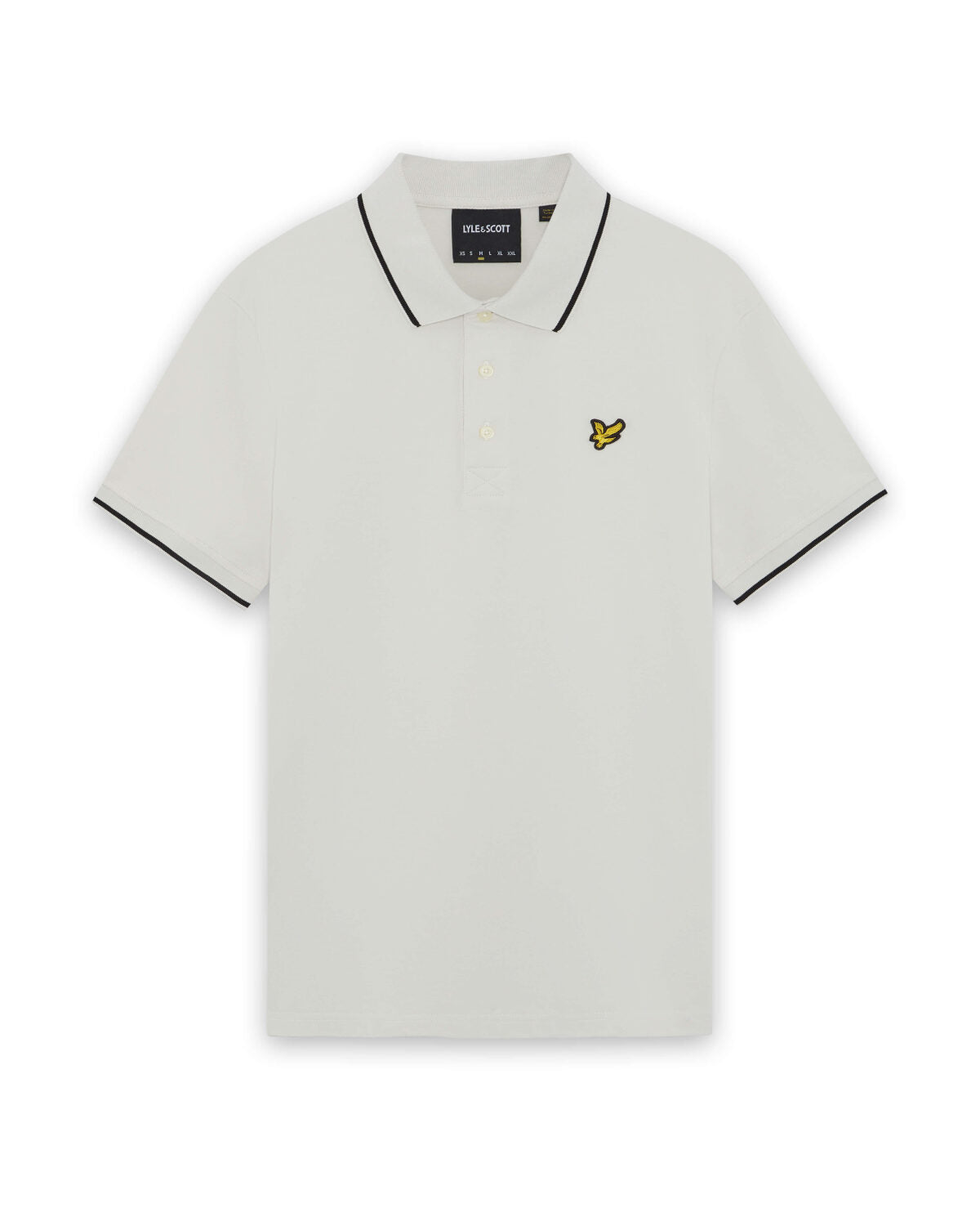 Lyle & Scott Tipped Polo Shirt | Grau/Schwarz
