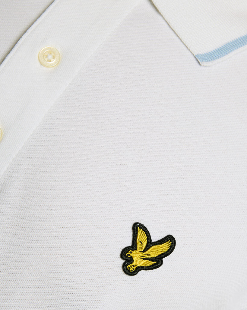Lyle & Scott Tipped Polo | Weiß
