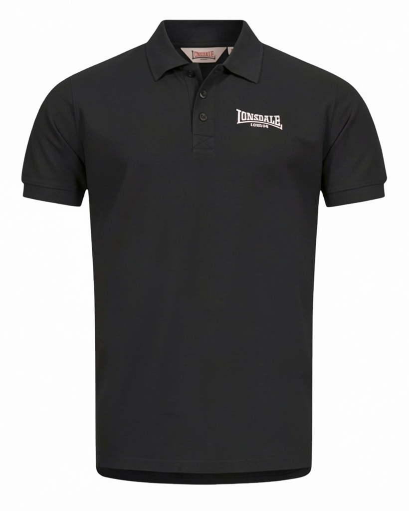 Lonsdale London Lingholme Polo | Schwarz