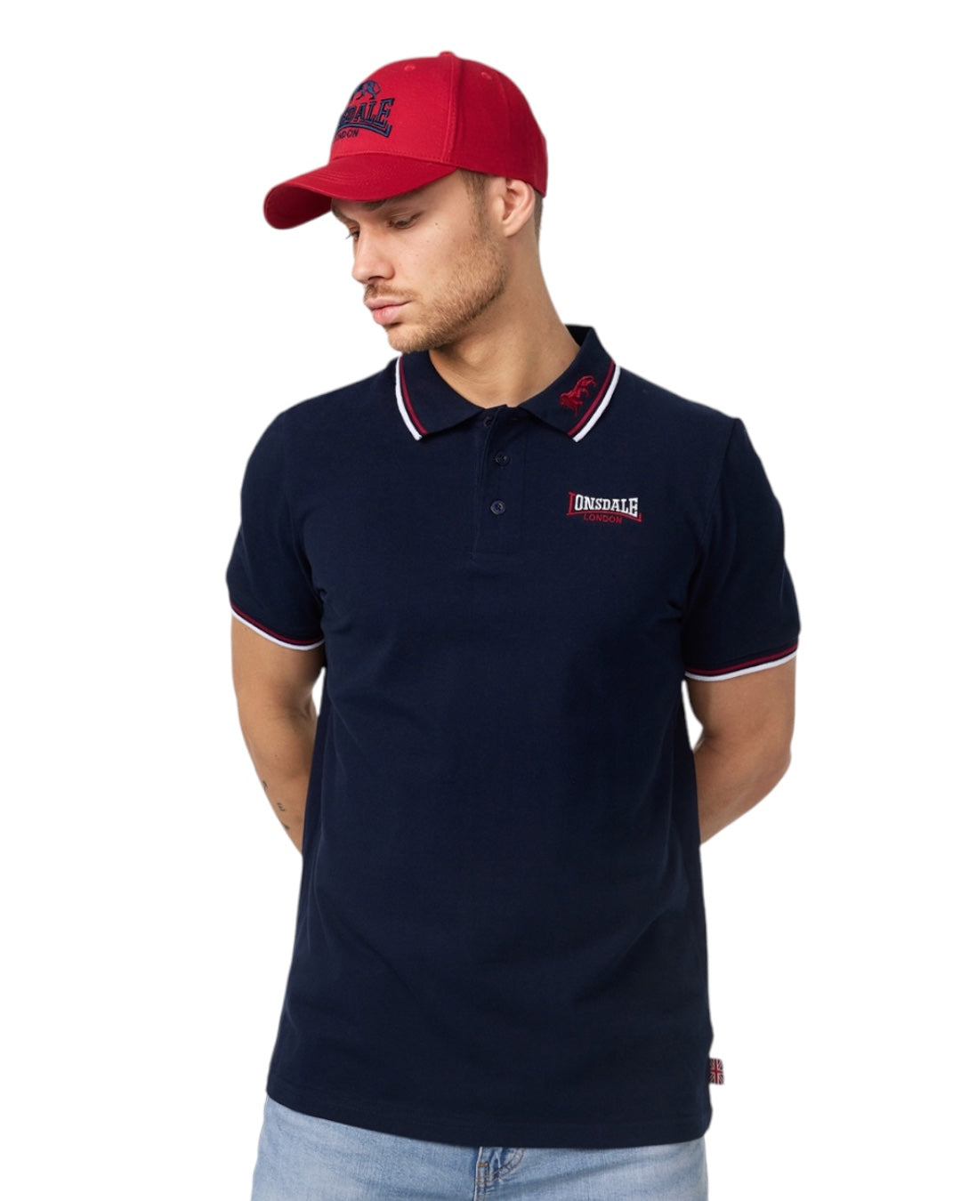 Lonsdale London Lion Poloshirt | Navy