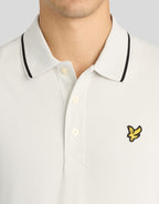 Lyle & Scott Tipped Polo Shirt | Grau/Schwarz