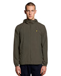 Lyle & Scott Zip Through Hooded Jacket | Olive