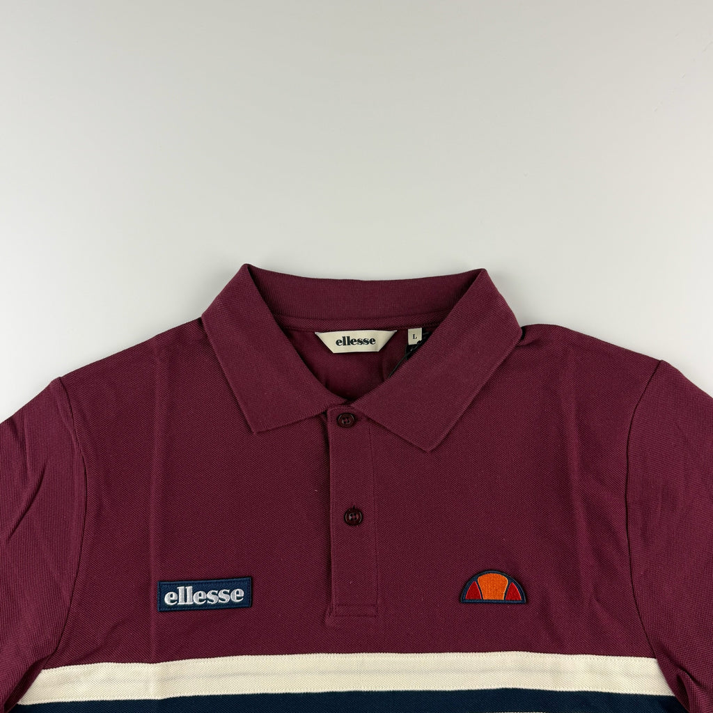 Ellesse Muccia Polo | Burgundy / Navy