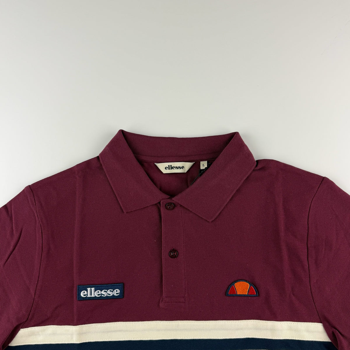 Ellesse Muccia Polo | Burgundy / Navy
