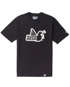 Peaceful Hooligan Outline Dove T-Shirt | Schwarz