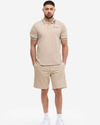Lonsdale London Lion Poloshirt | Beige