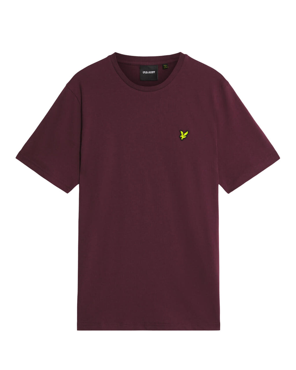 Lyle & Scott Plain T-Shirt | Burgunderrot