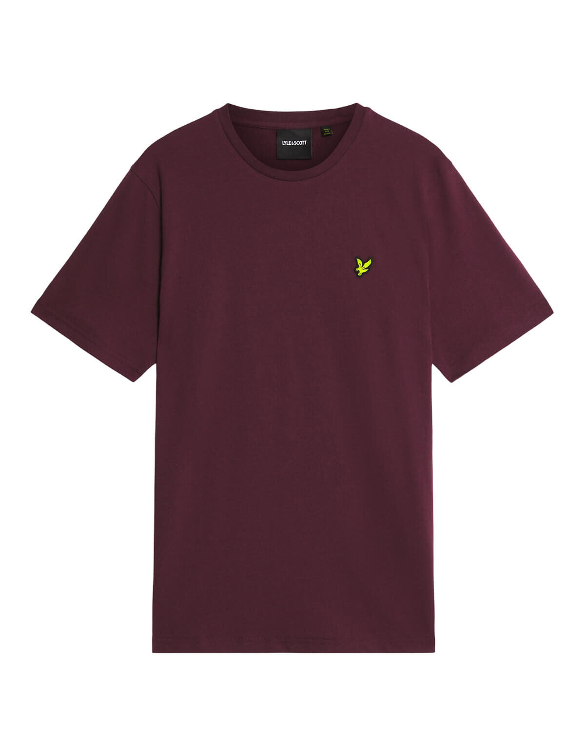 Lyle & Scott Plain T-Shirt | Burgunderrot