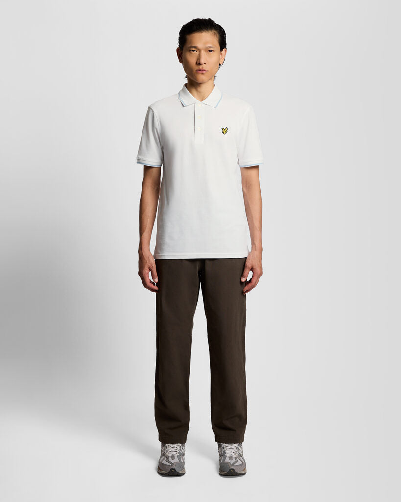 Lyle & Scott Tipped Polo | Weiß