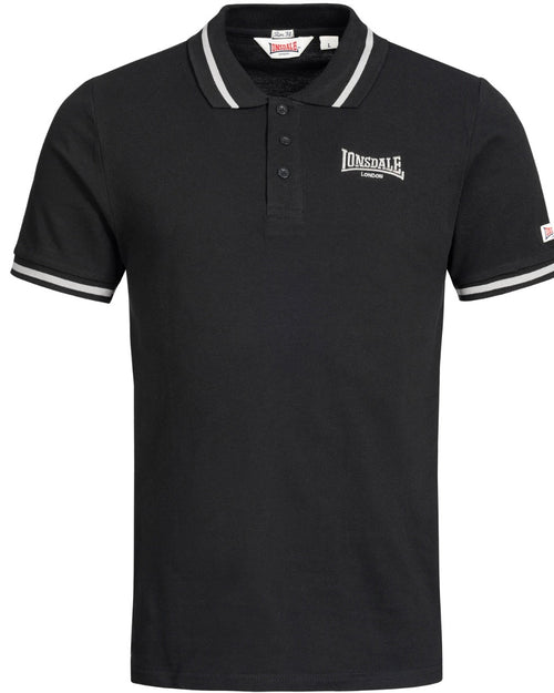 Lonsdale London Causton Poloshirt | Schwarz