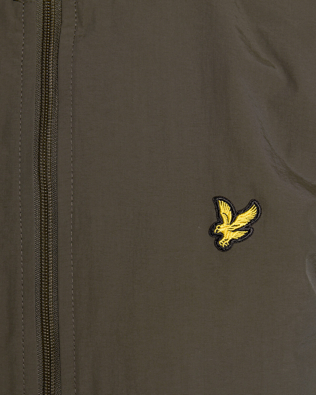 Lyle & Scott Zip Through Hooded Jacket | Olive