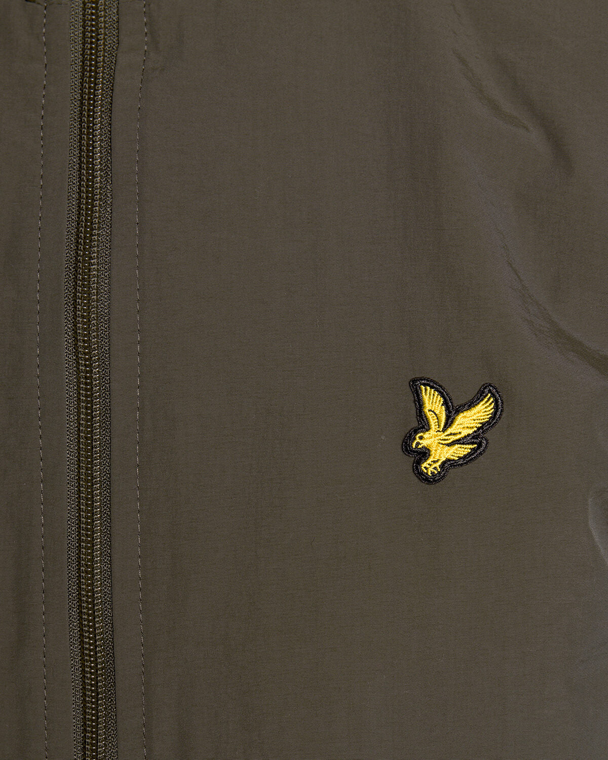 Lyle & Scott Zip Through Hooded Jacket | Olive
