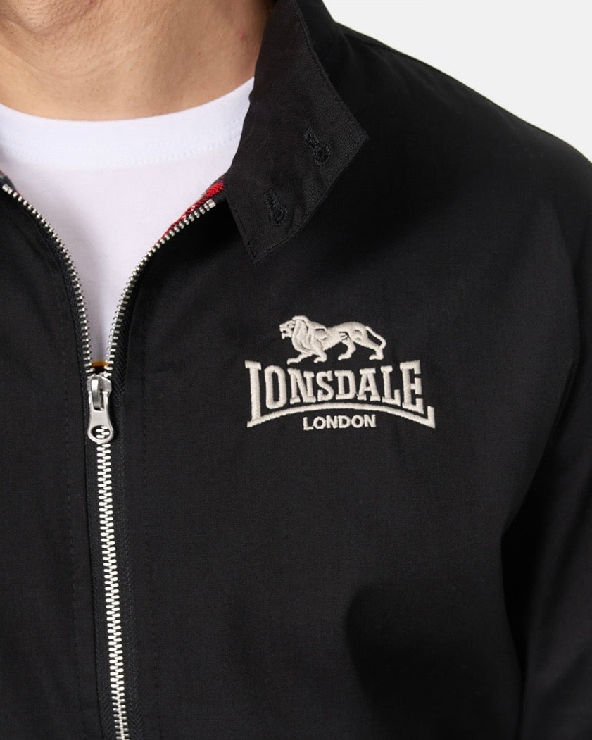 Lonsdale London Classic Jacke | Schwarz