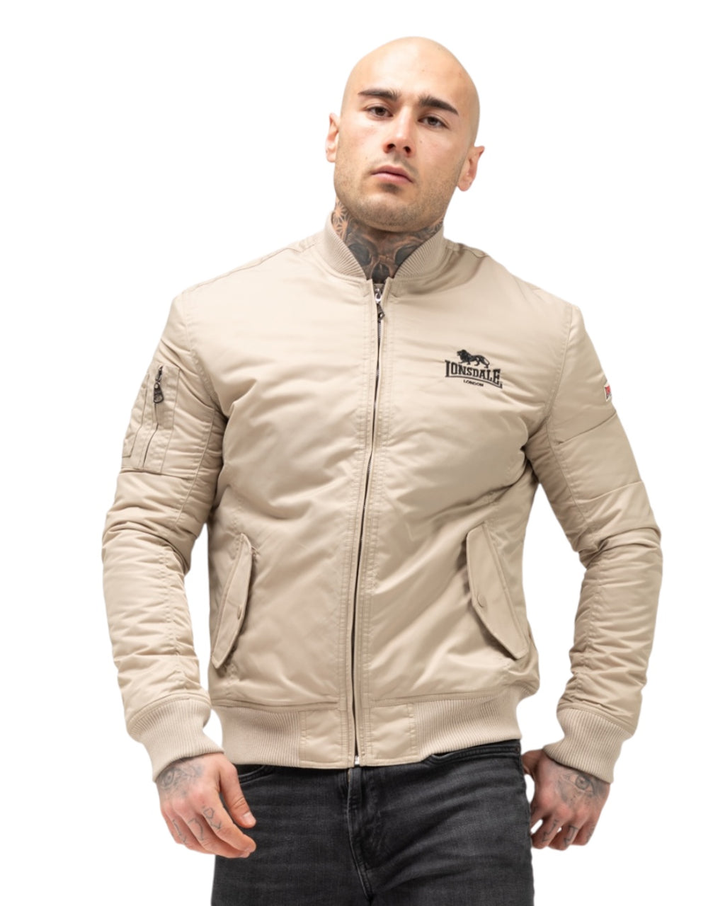 Lonsdale London Tern Hill Jacke | Beige