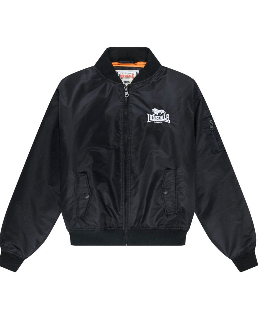 Lonsdale London Torksey Jacke | Schwarz