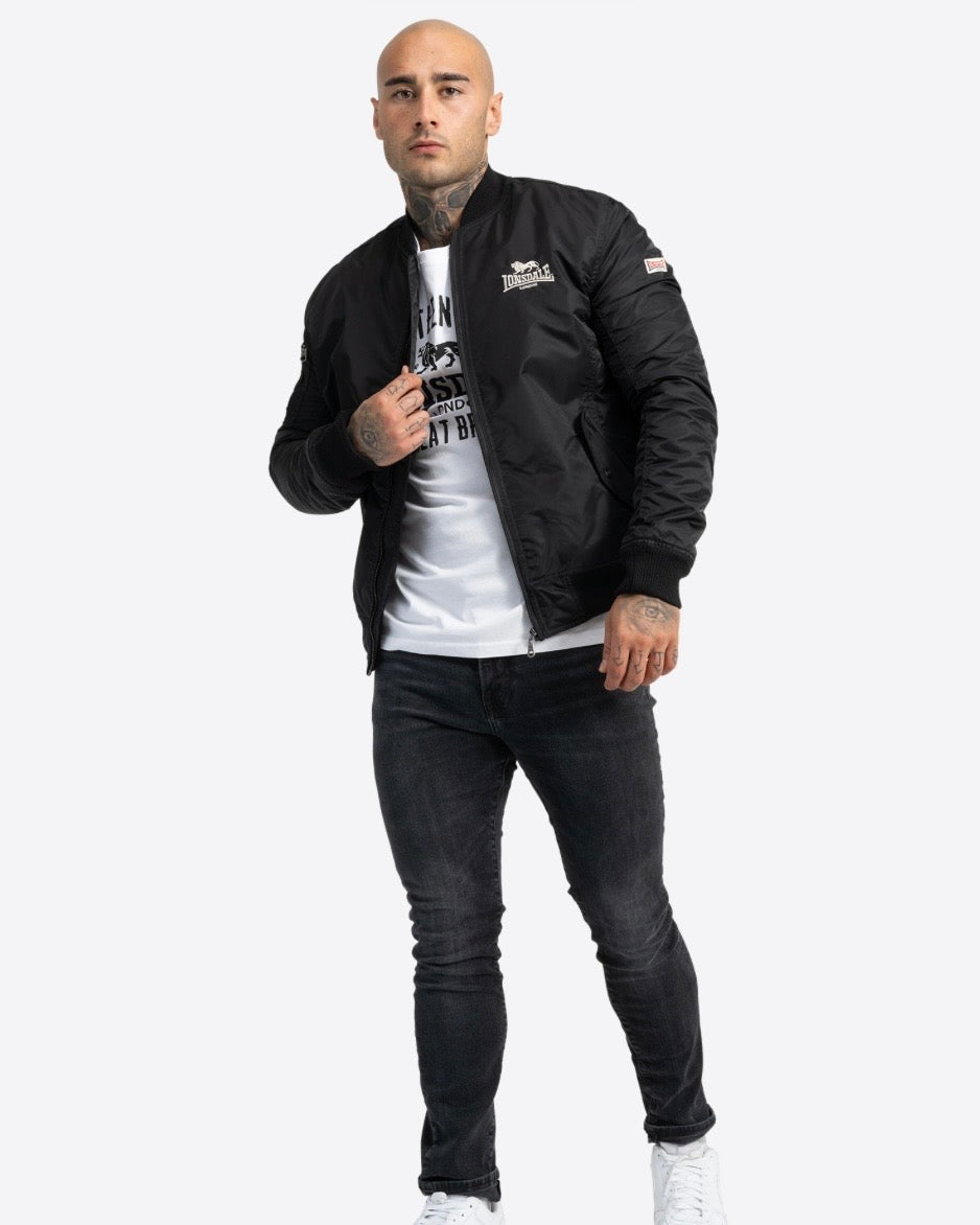 Lonsdale London Tern Hill Jacke | Schwarz