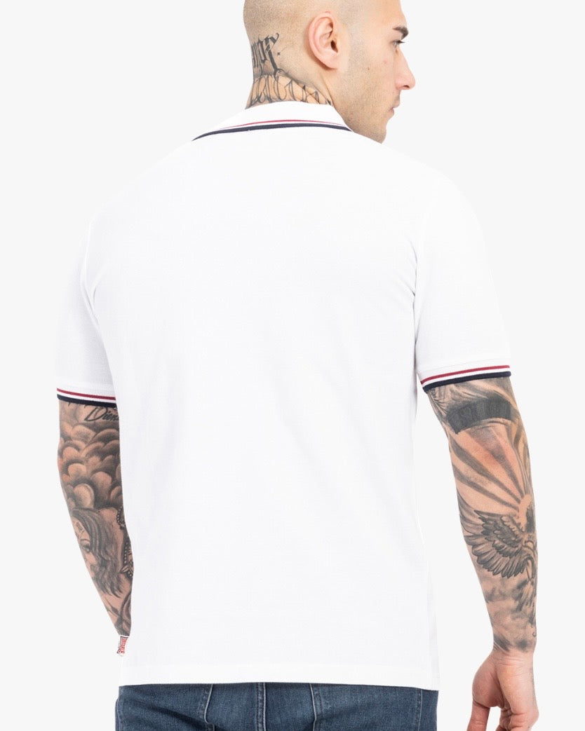 Lonsdale London Lion Poloshirt | Weiß