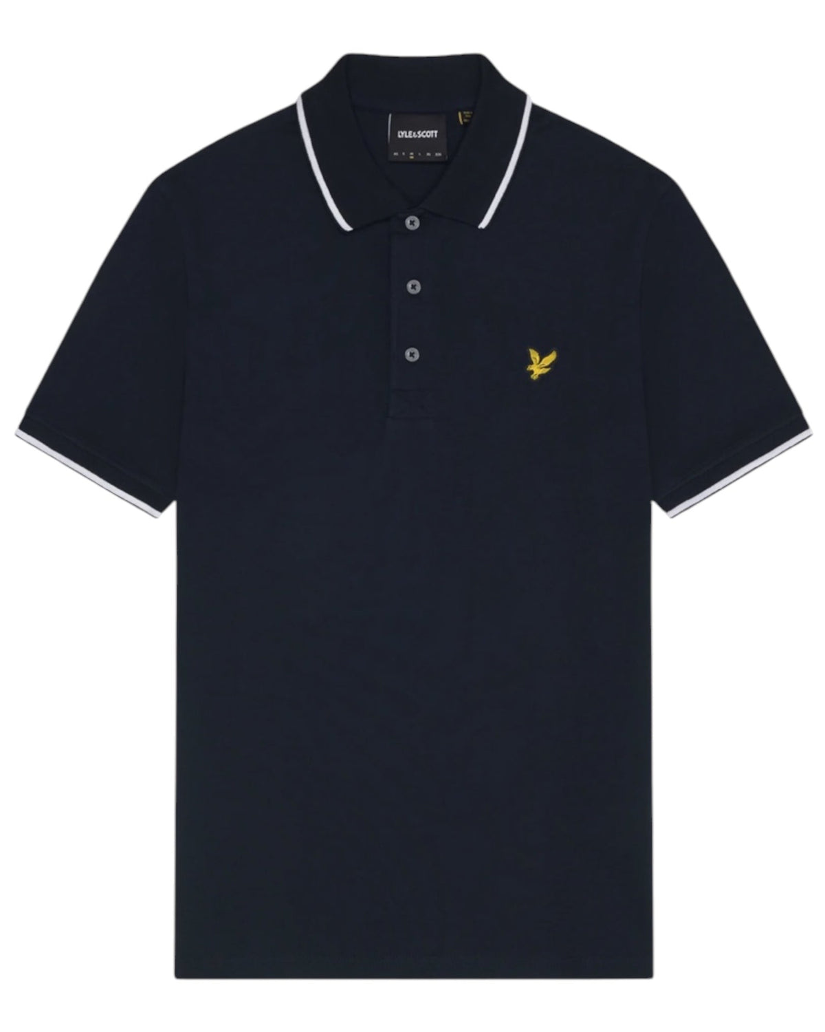 Lyle & Scott Tipped Polo Shirt | Navy