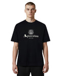 Aquascutum Active Big Logo T-Shirt | Schwarz