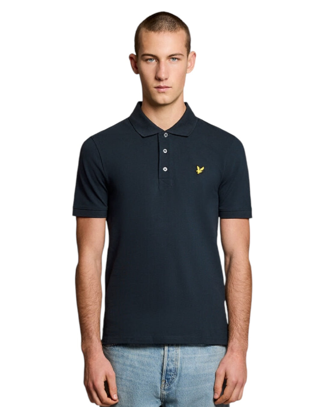 Lyle & Scott Tipped Polo Shirt | Navy