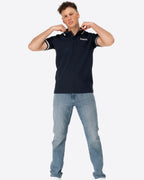 Lonsdale London Causton Polo Shirt | Navy