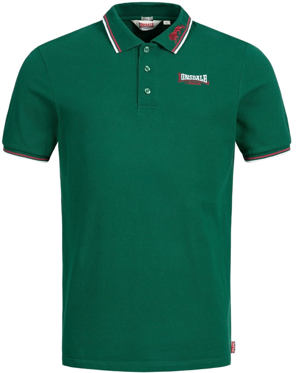 Lonsdale London Lion Poloshirt | Grün