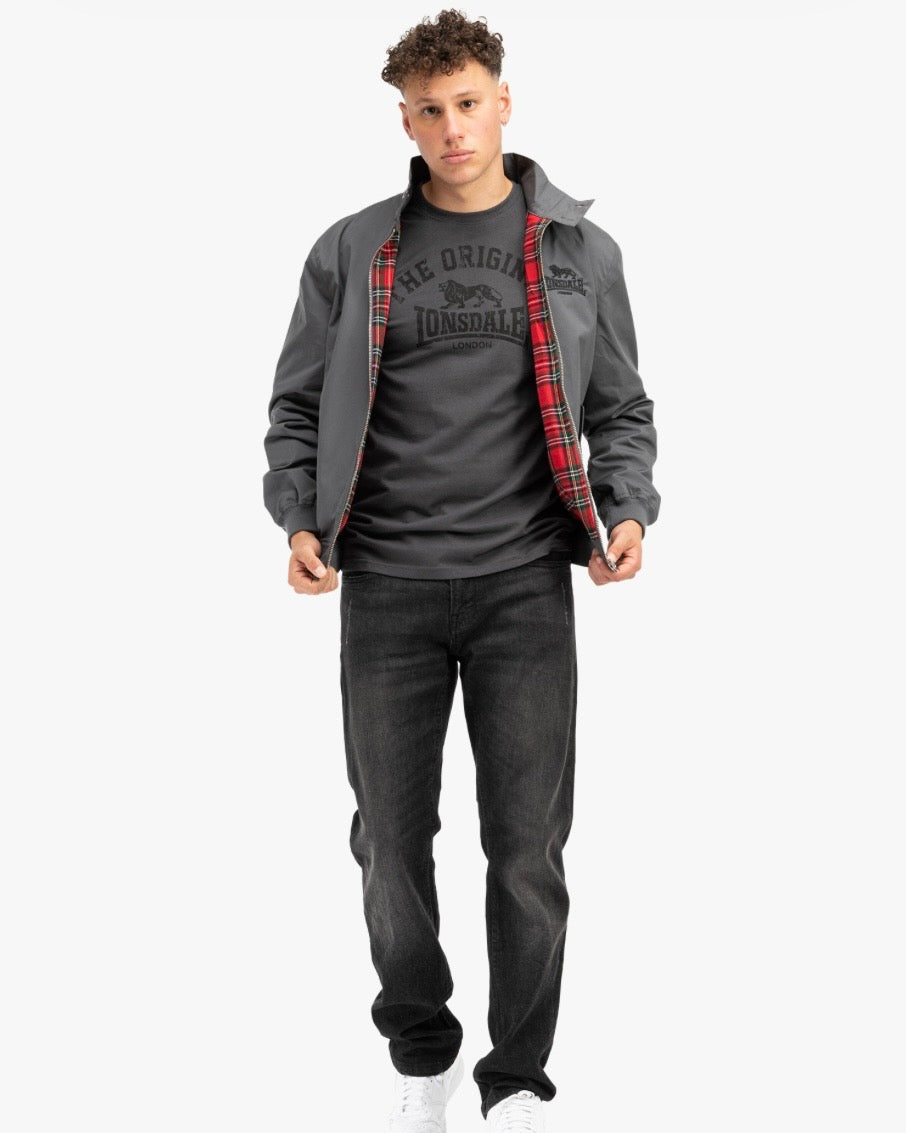 Lonsdale London Acton Jacke | Grau