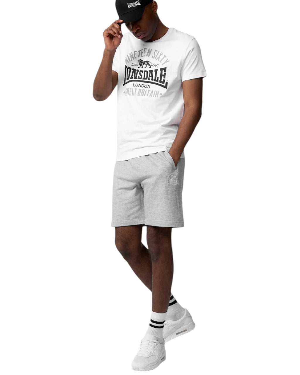 Lonsdale London Dromore Shorts | Grau