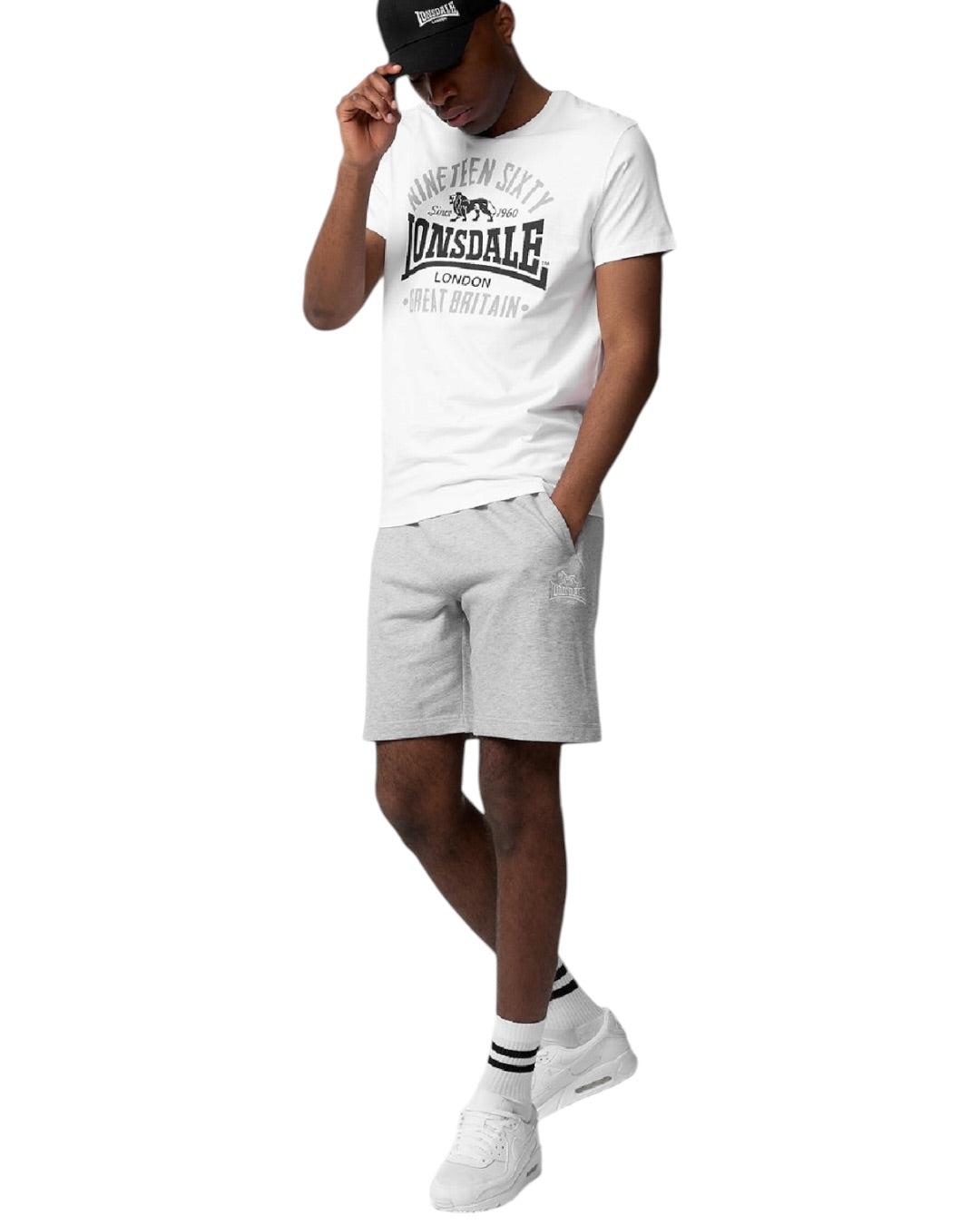 Lonsdale London Dromore Shorts | Grau