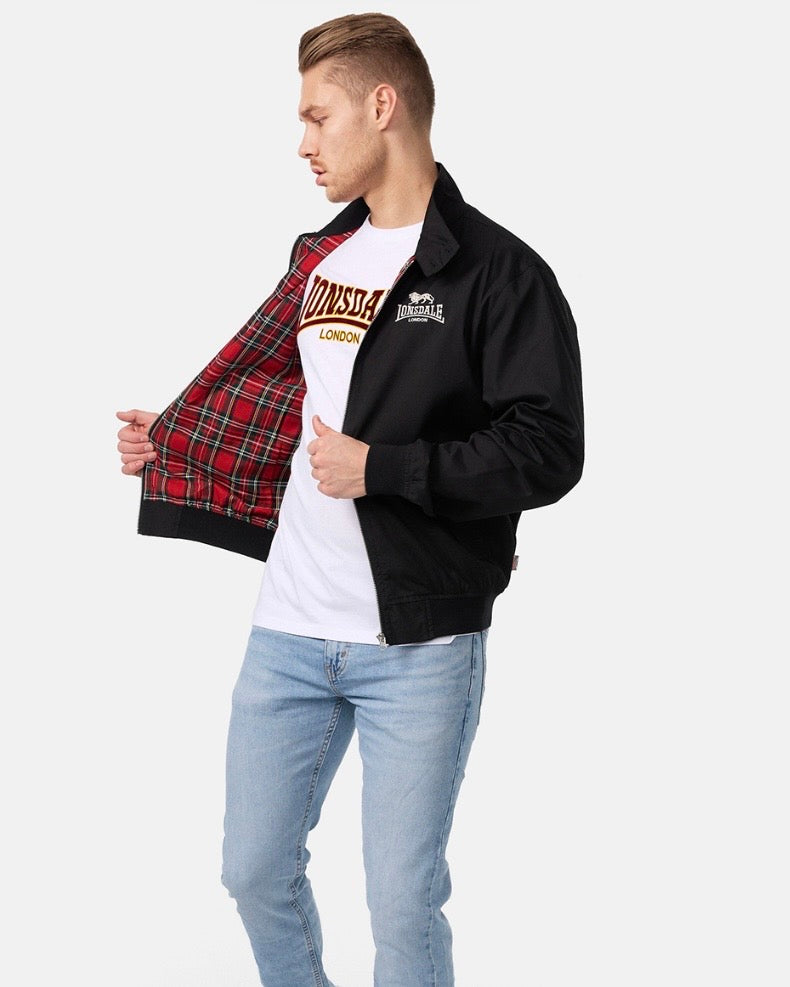 Lonsdale London Classic Jacke | Schwarz