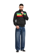 Lonsdale London Sounds Three Trainingsjacke | Schwarz