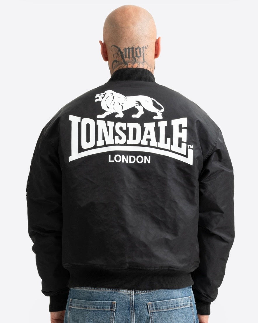 Lonsdale London Torksey Jacke | Schwarz