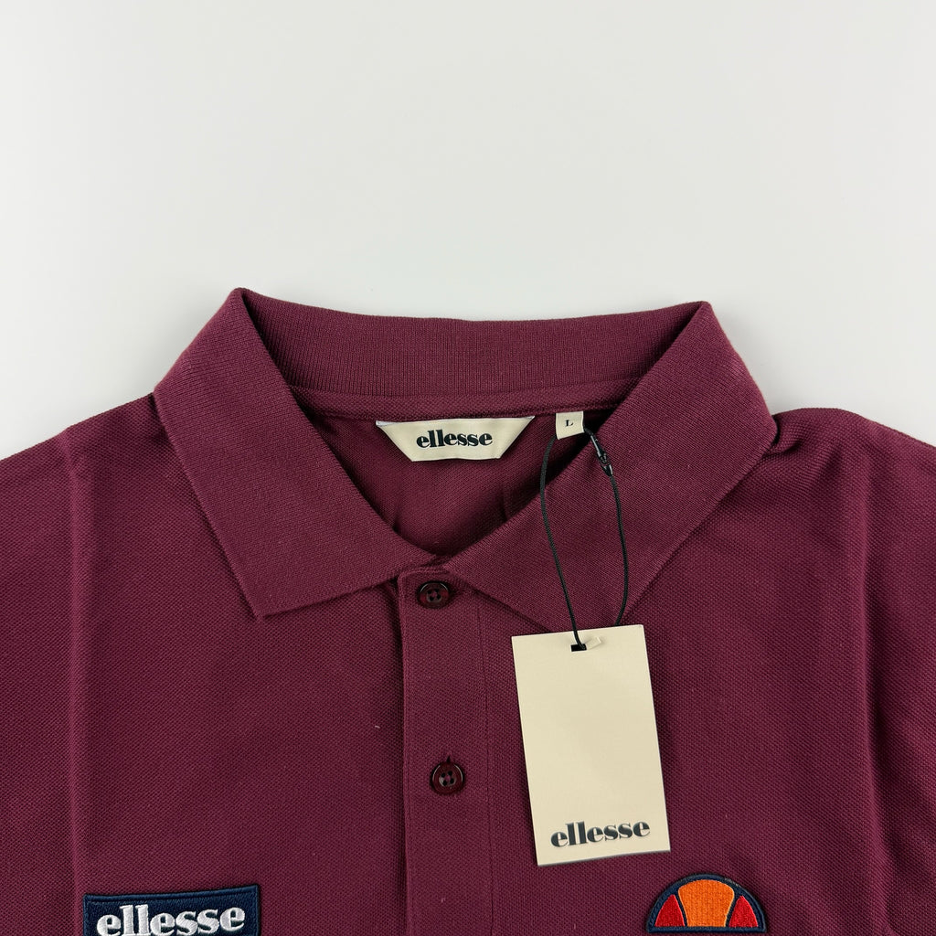 Ellesse Muccia Polo | Burgundy / Navy