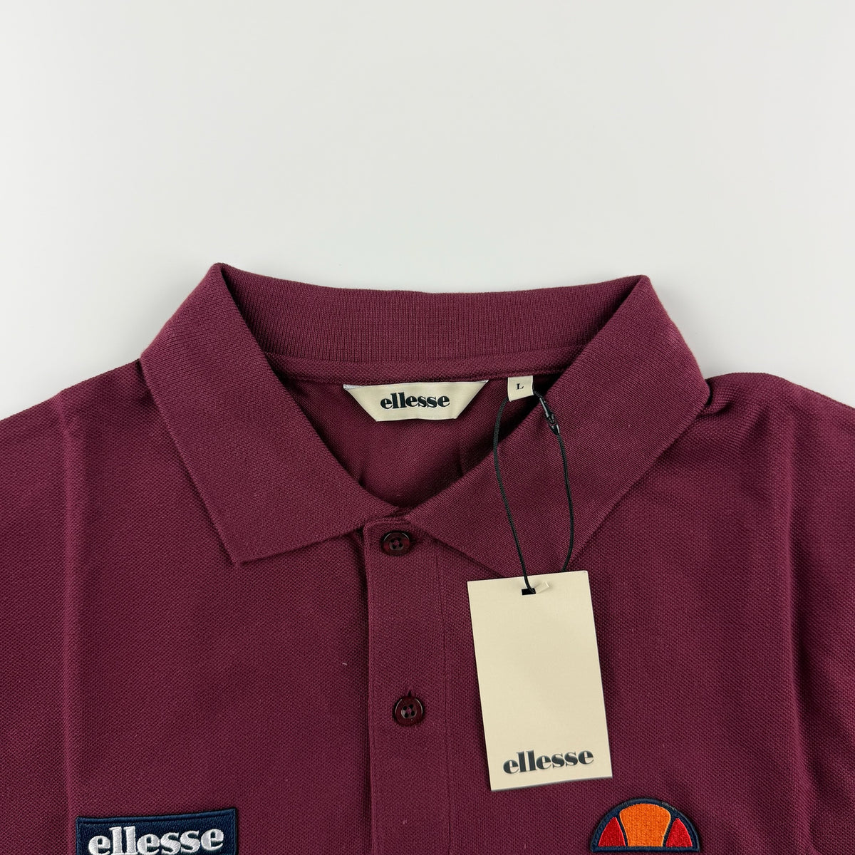 Ellesse Muccia Polo | Burgundy / Navy