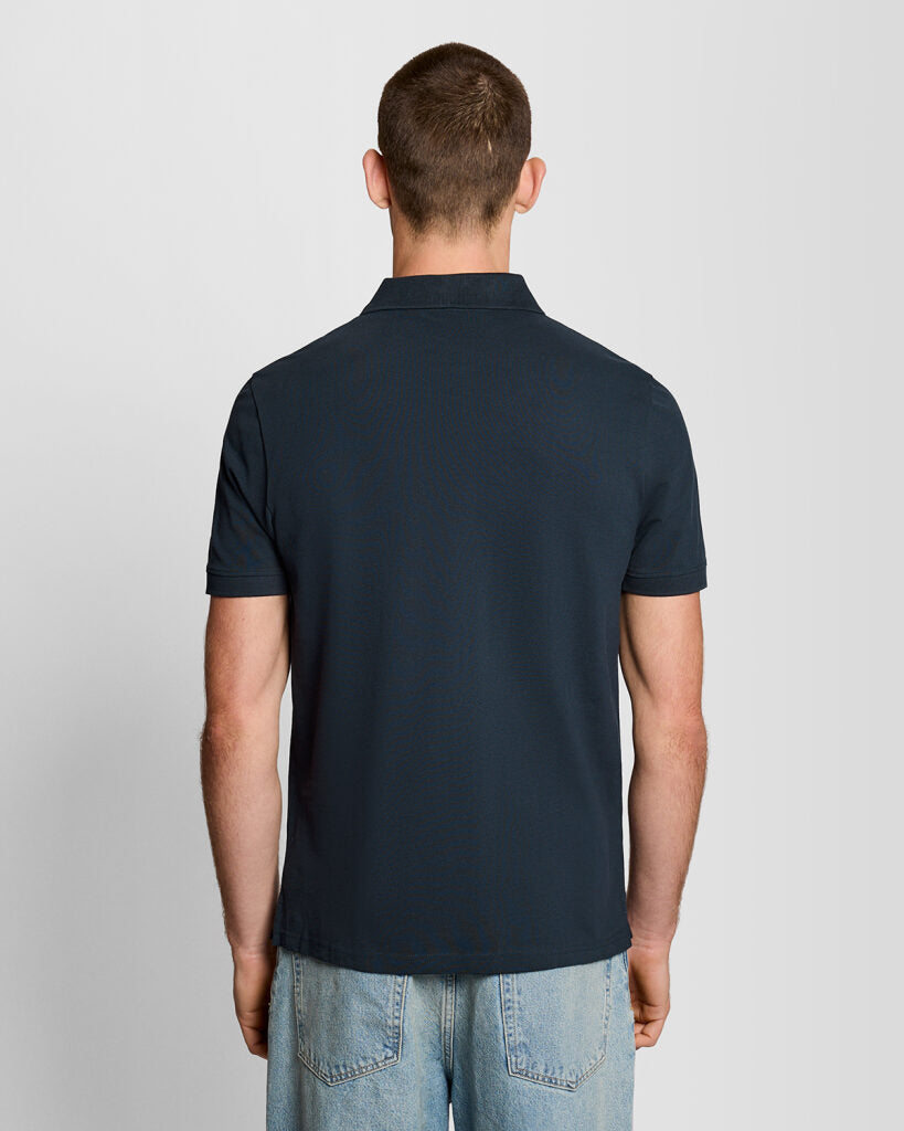 Lyle & Scott Tipped Polo Shirt | Navy