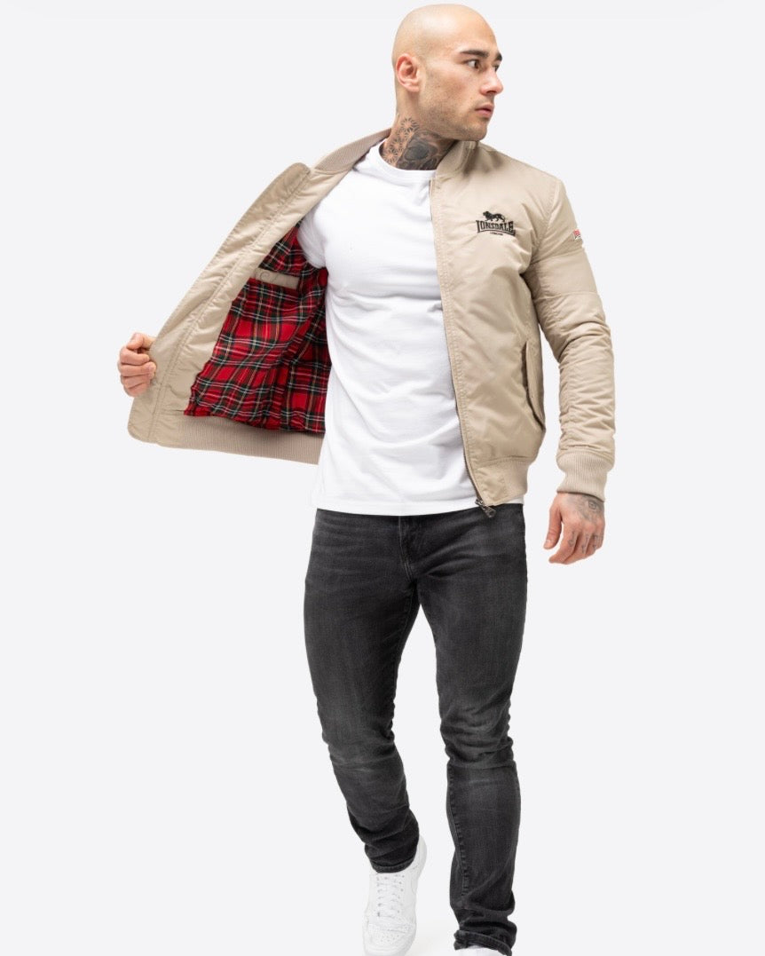 Lonsdale London Tern Hill Jacke | Beige