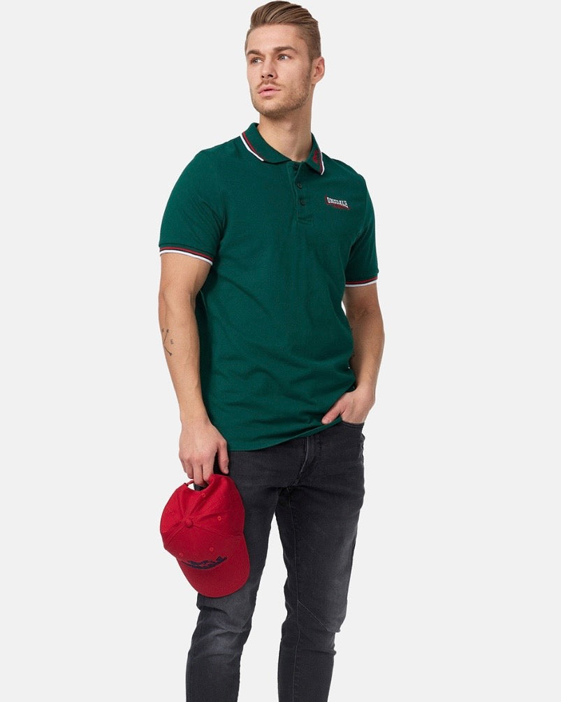 Lonsdale London Lion Poloshirt | Grün